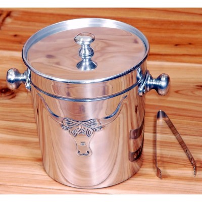 3265 - Ice Bucket Longhorn w/ Tong